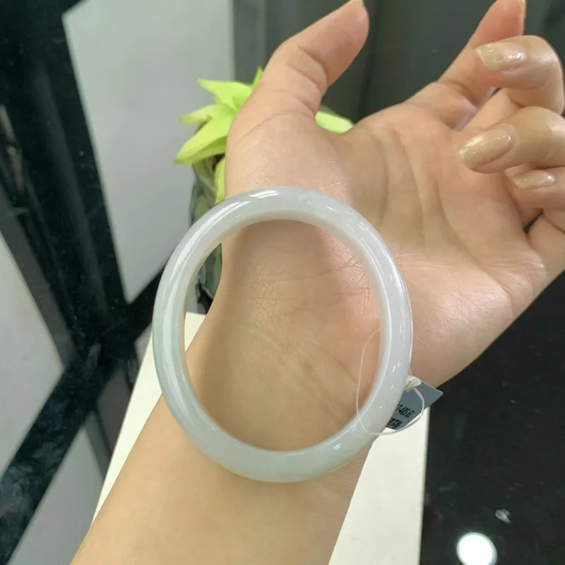 Safir Glutinous Jade Jadeite Bangles Women's-3