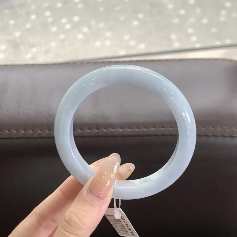 Safir Glutinous Jade Jadeite Bangles Women's-5