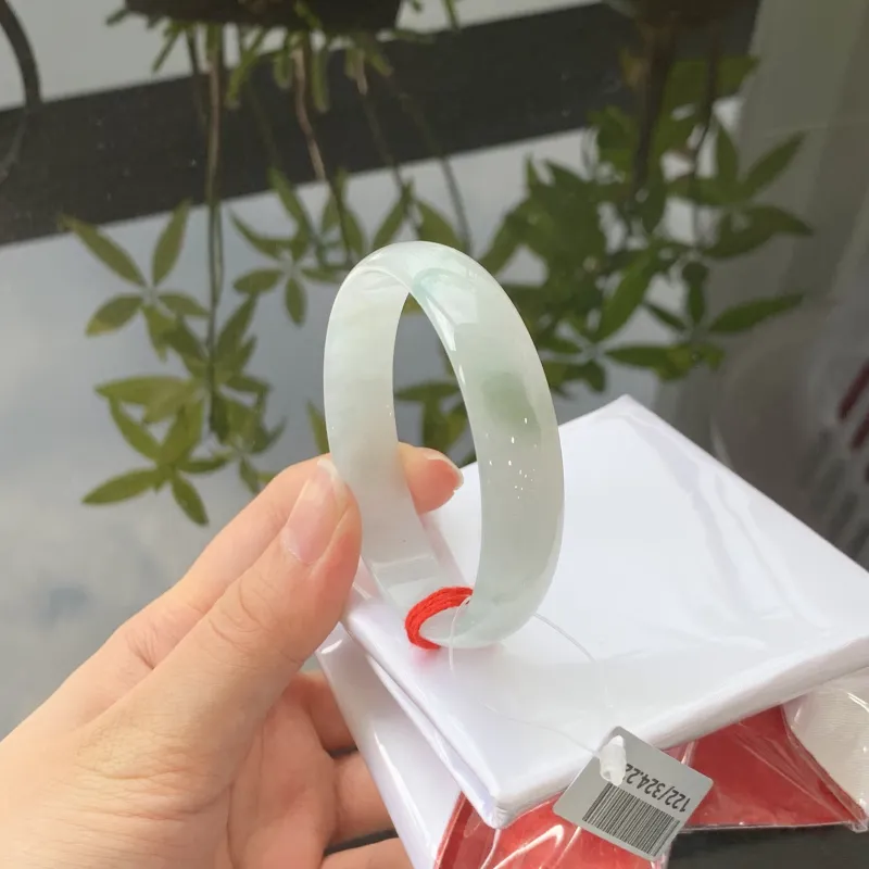 Safir Glutinous Jade Jadeite Bangles Women's-1