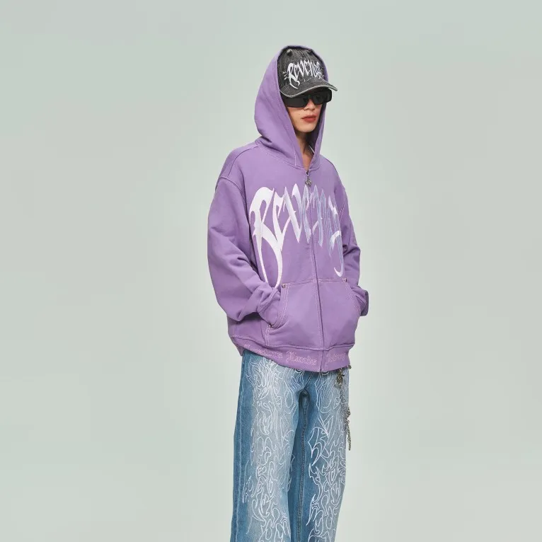 Revenge Sweatshirt Unisex Purple-3