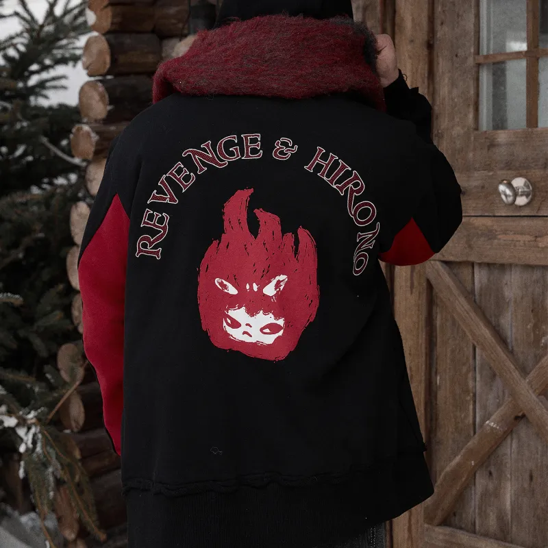 Revenge x Hirono Sweatshirt Unisex Black-3