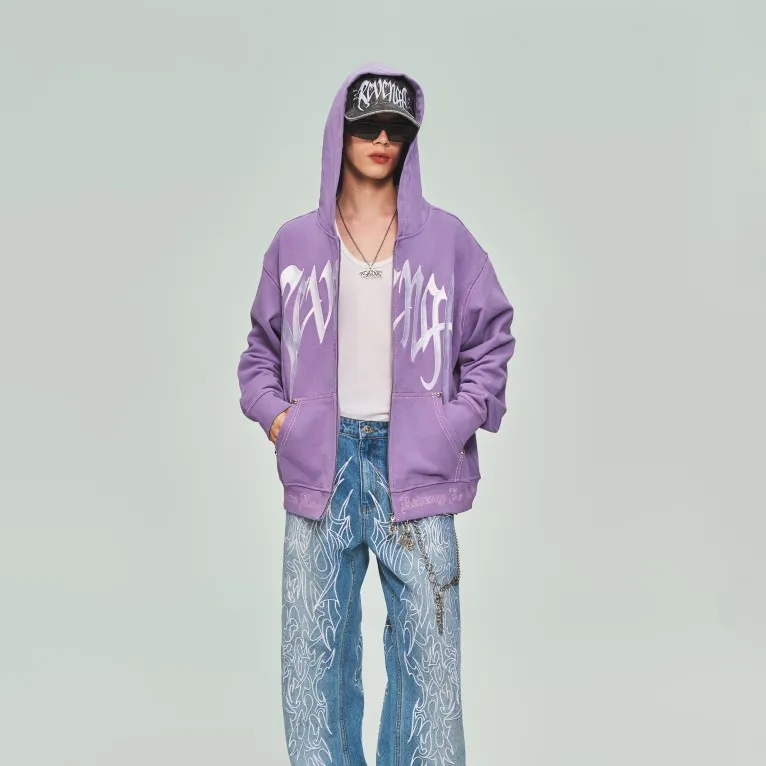Revenge Sweatshirt Unisex Purple-2