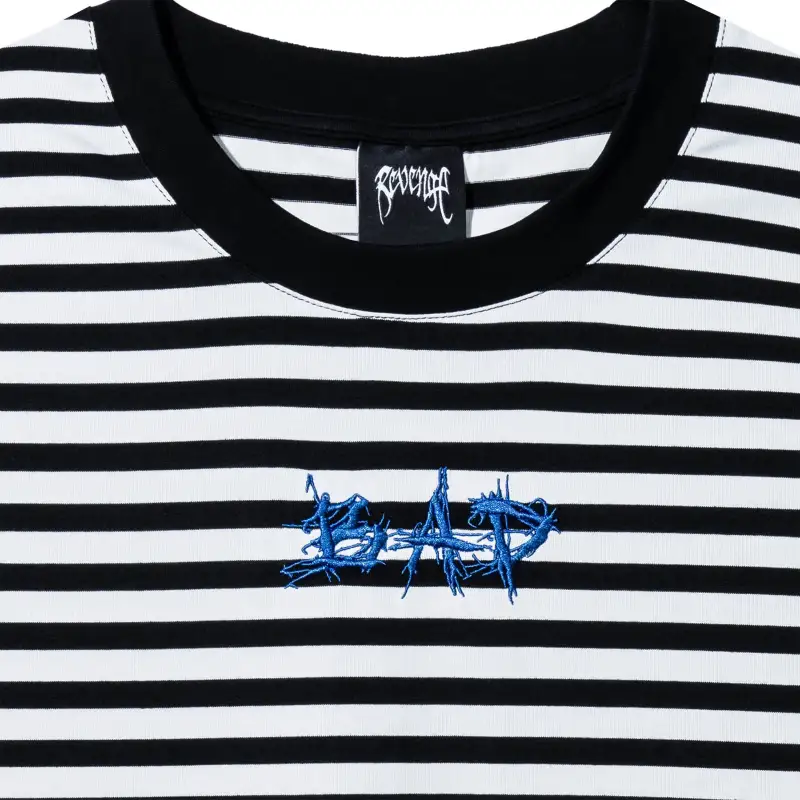 Revenge XXXTentacion Bad Striped L/S Tee-1