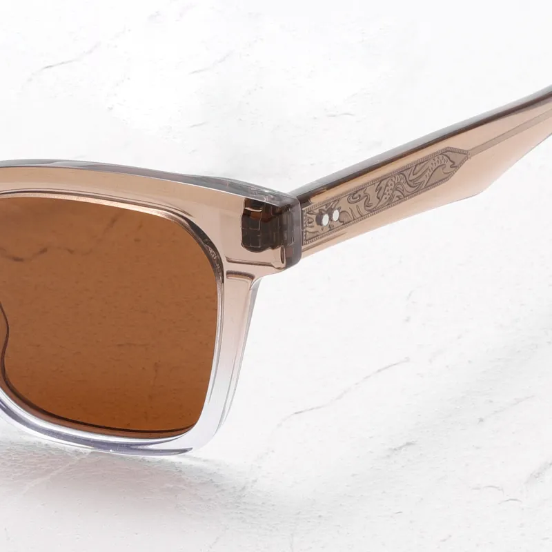 ROLLOTD Plate Frame Square Sunglasses Unisex-6