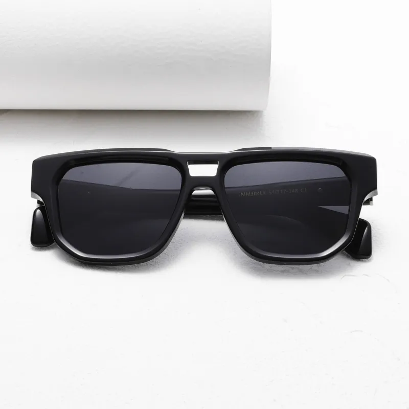 ROLLOTD Plate Frame Oval Sunglasses Unisex-2