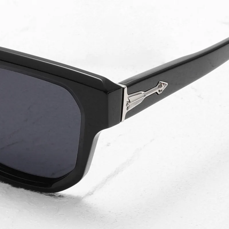 ROLLOTD Plate Frame Oval Sunglasses Unisex-4