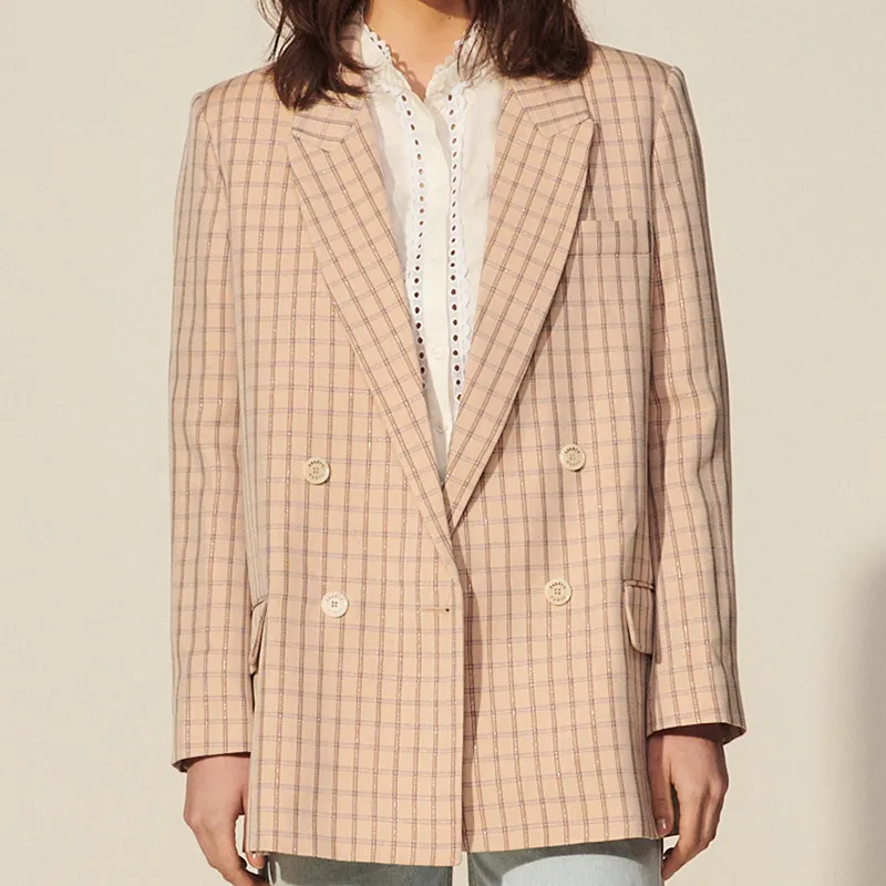 Sandro Business Suit Women's Nude-2