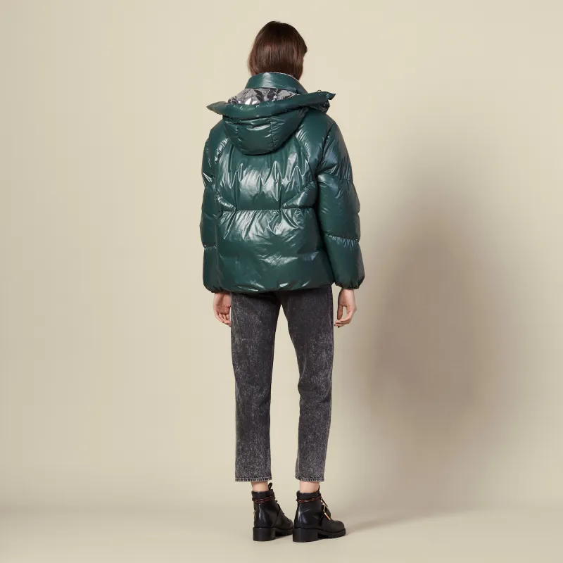 Sandro Down Jacket Women's Green-2