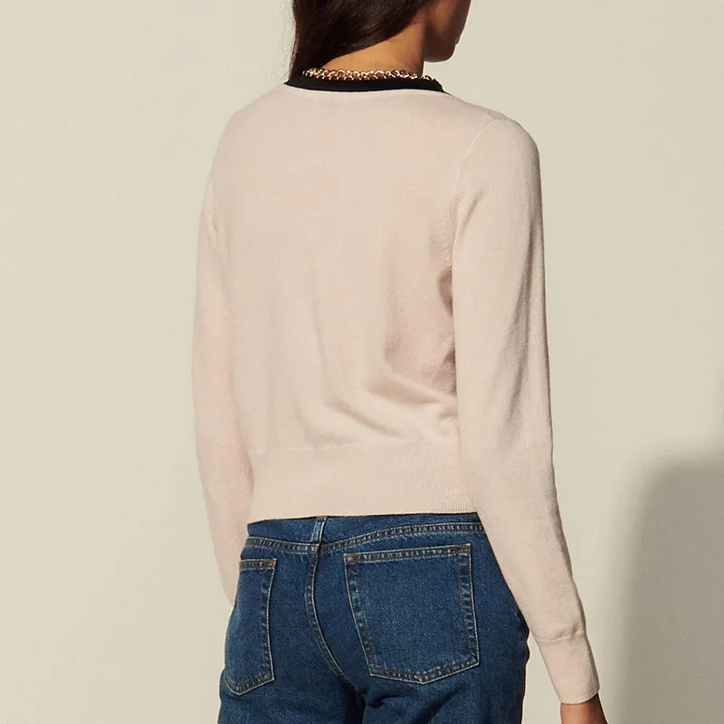 Sandro Sweater Women's Light Pink-3