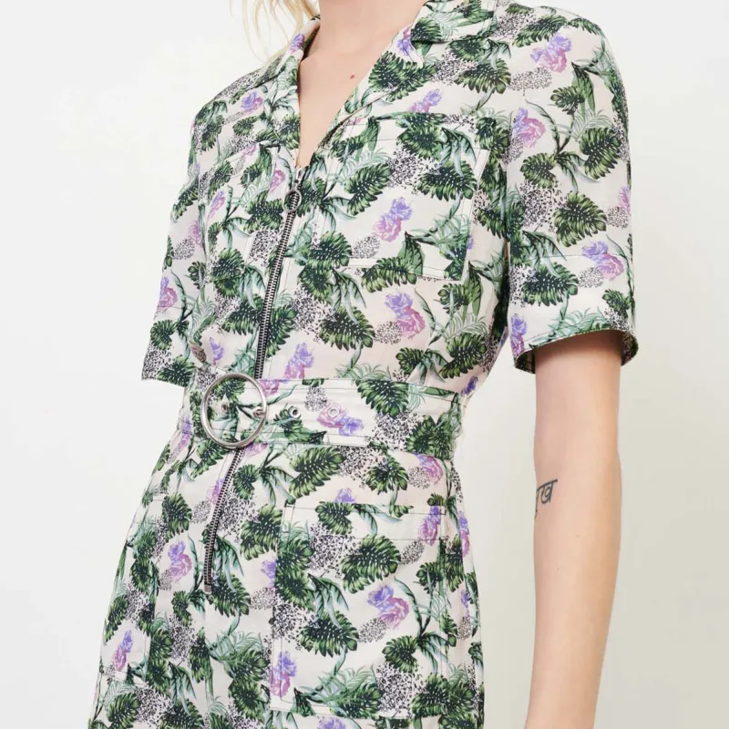 Maje Jumpsuit Women's Light Green-2