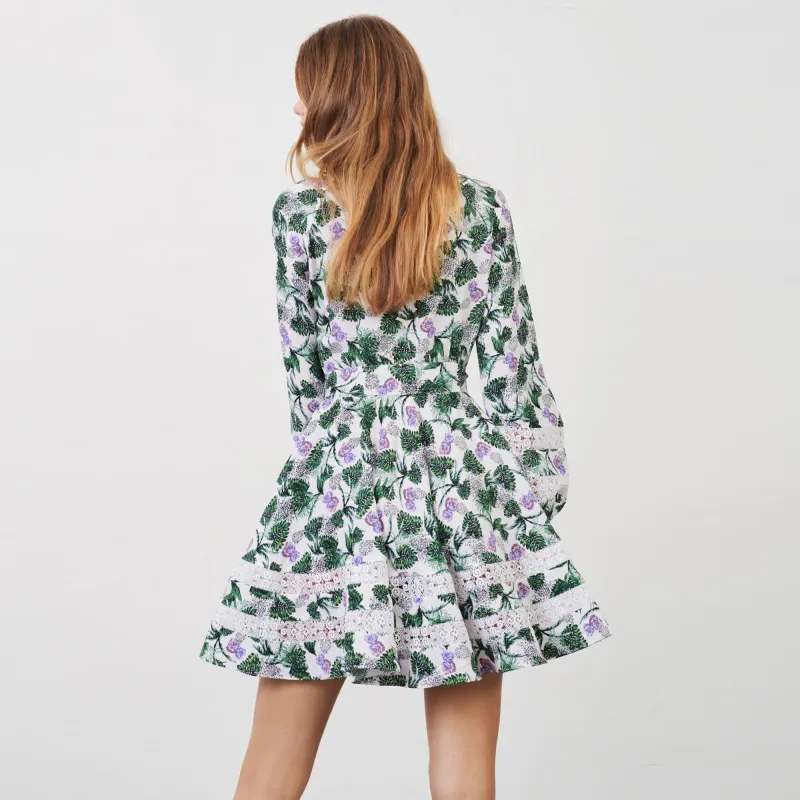 Maje Long-Sleeved Dresses Women's Light Green-1