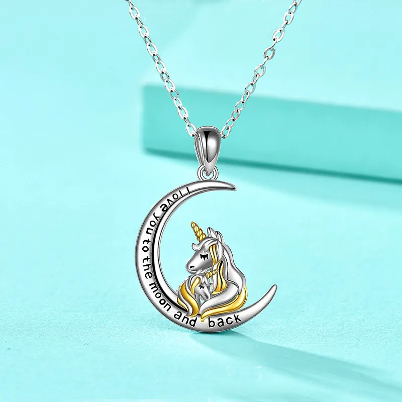 DFALLA S928 Silver/Zircon Necklaces Women's-2