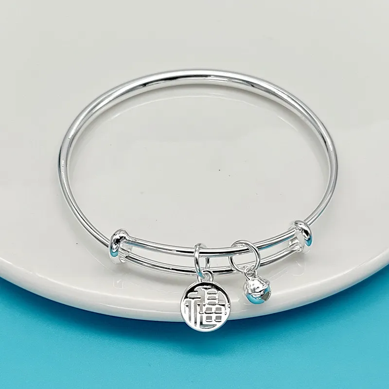DFALLA Copper Silver Plated Bangles Women's-1