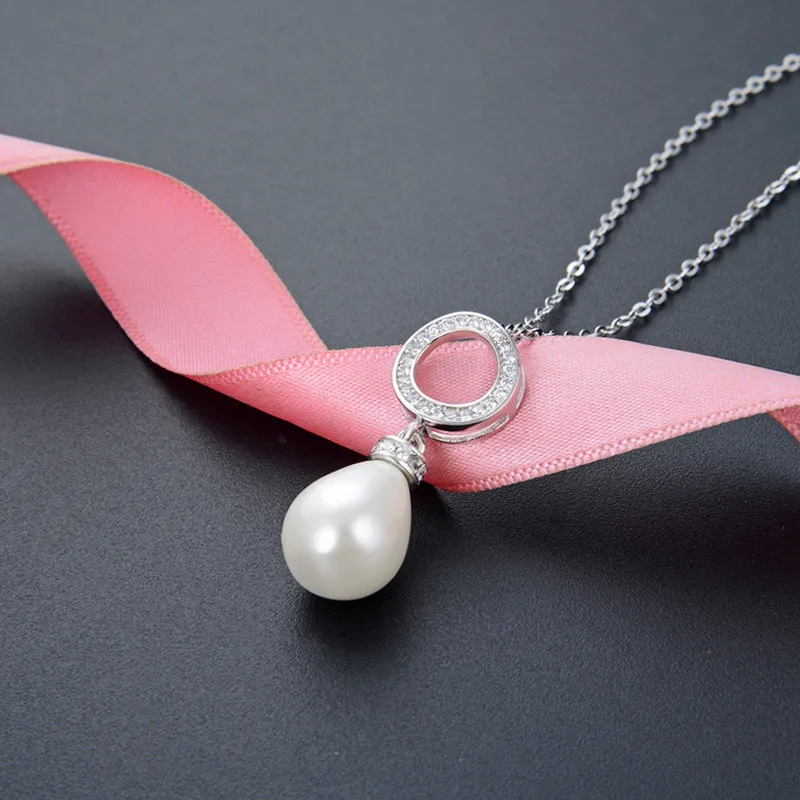 DFALLA S925 Silver/pearl Oyster Beads Necklaces Women's-1