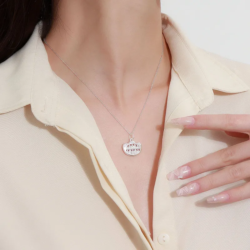 DFALLA S925 Silver Necklaces Unisex-1