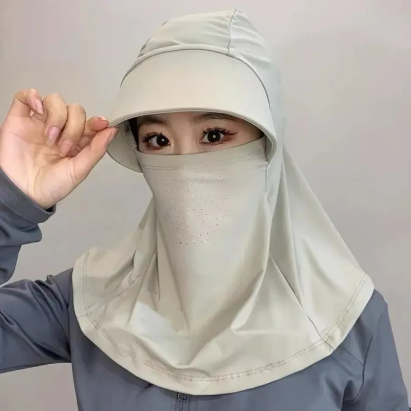 BKCXZICE Acrylic Sun Protection Masks Unisex-3