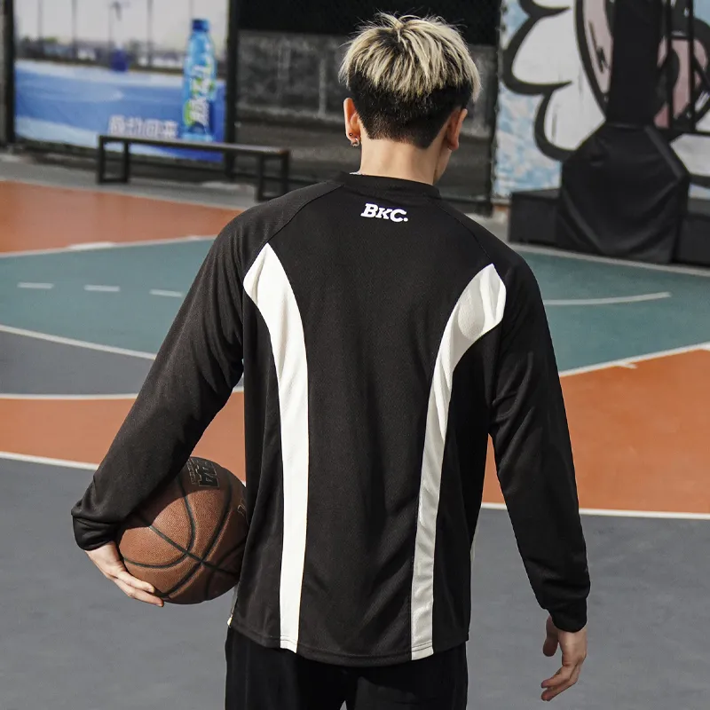 BKCXZICE Loose Fit Breathable T Shirt Men's-5