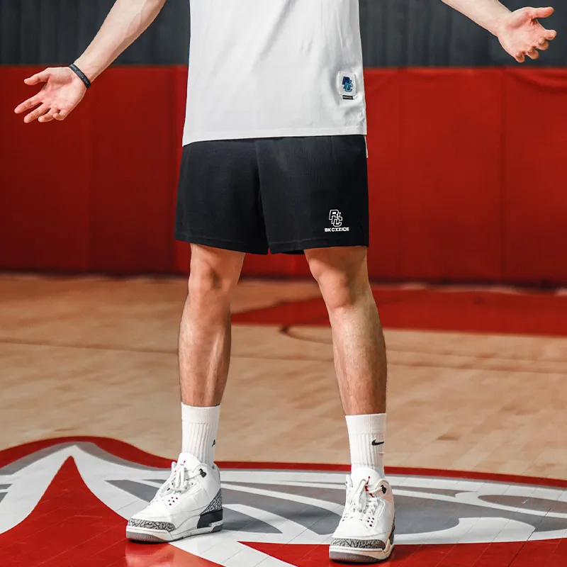 BKCXZICE Athleisure Breathable Quick Dry Basketball Shorts Loose Fit Drawstring Comfortable Fitness Pants Unisex-13