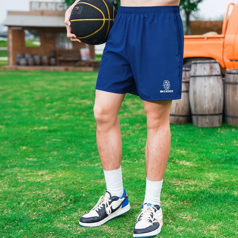 BKCXZICE Athleisure Breathable Quick Dry Basketball Shorts Loose Fit Drawstring Comfortable Fitness Pants Unisex-5
