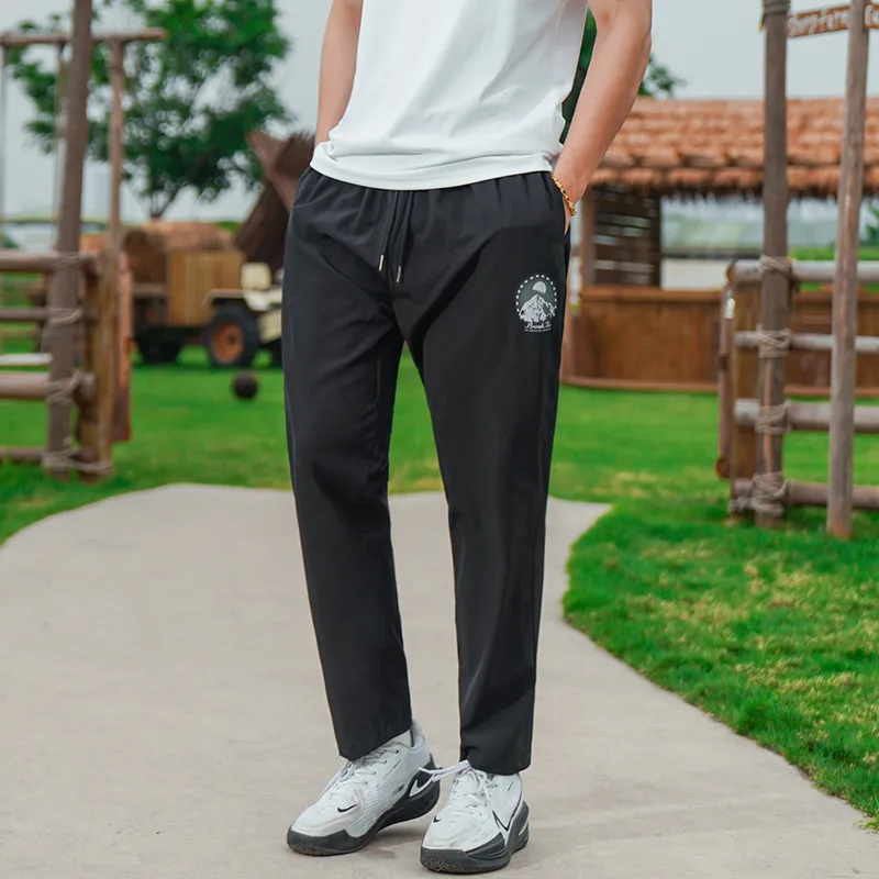 BKCXZICE Athletic Trousers Unisex Black-3