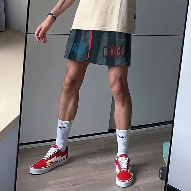 BKCXZICE Summer Basketball Shorts Unisex-10