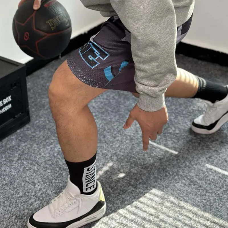 BKCXZICE Graffiti Quick Dry Basketball Shorts Unisex-5