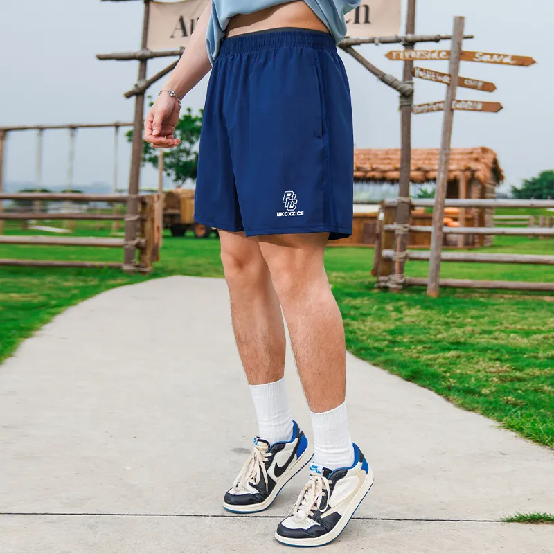 BKCXZICE Athleisure Breathable Quick Dry Basketball Shorts Loose Fit Drawstring Comfortable Fitness Pants Unisex-6