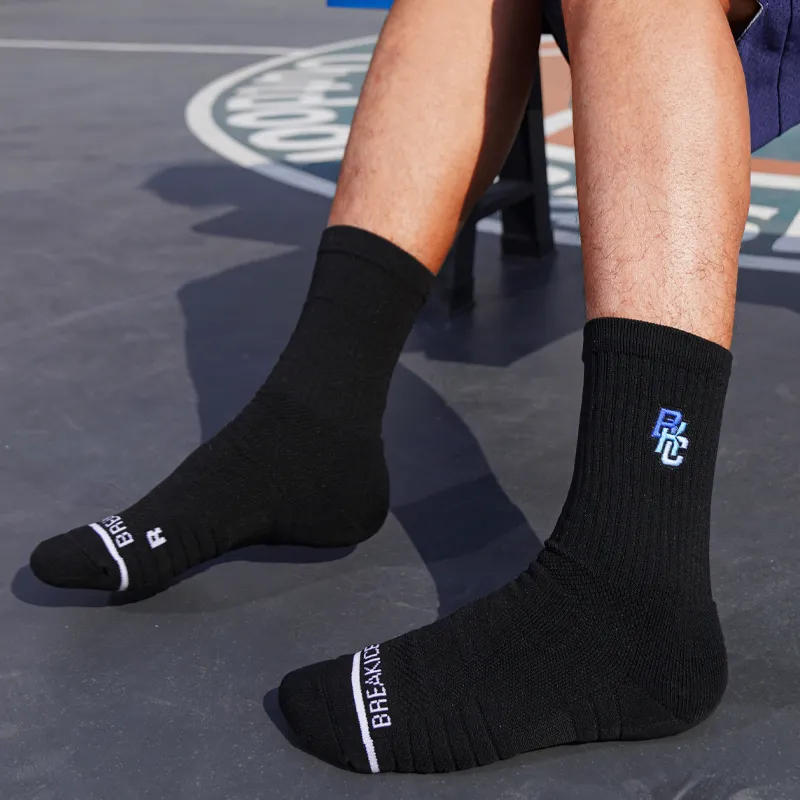 BKCXZICE Track & Field Socks Terry Sole Elite Socks Unisex 4 Pack-13