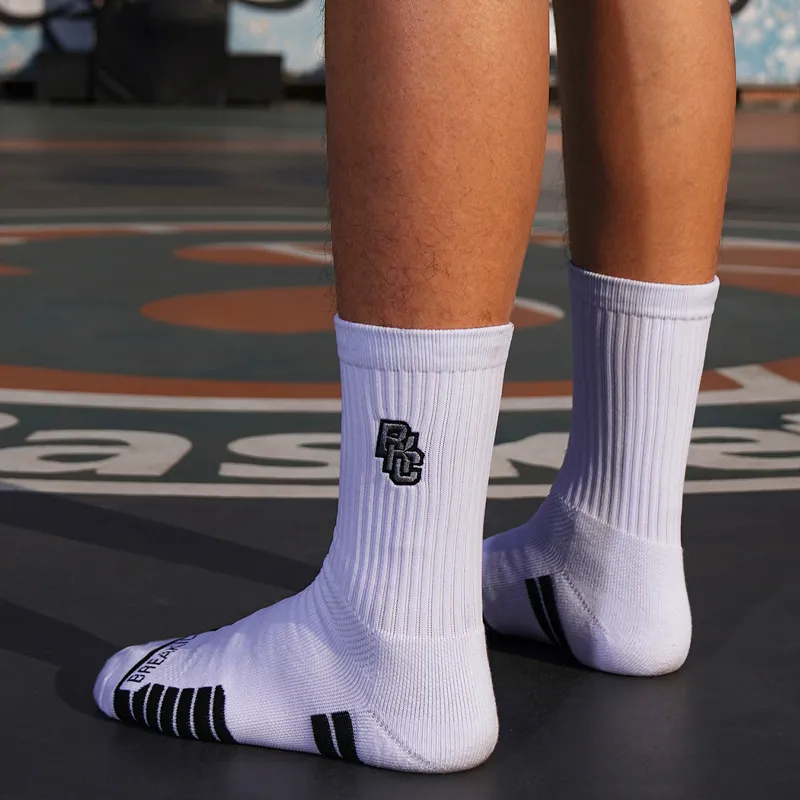 BKCXZICE Track & Field Socks Terry Sole Elite Socks Unisex 4 Pack-6