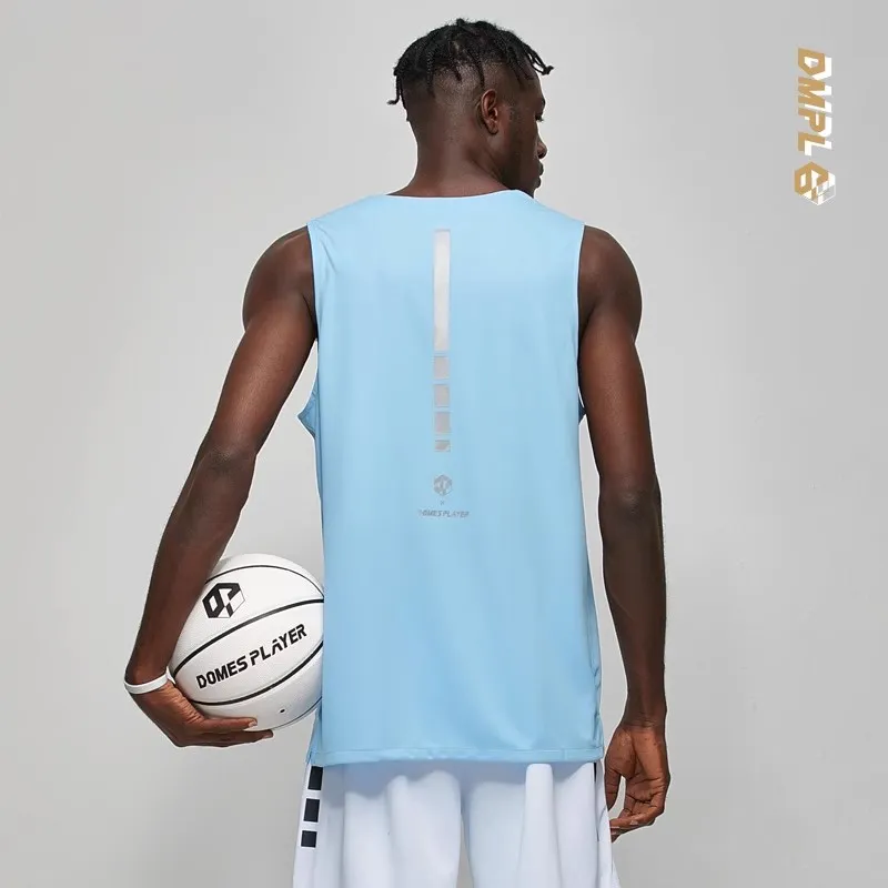 BKCXZICE Summer Basketball Jerseys Men's Black-6