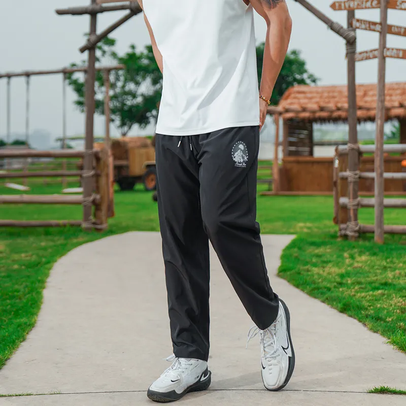 BKCXZICE Athletic Trousers Unisex Black-2