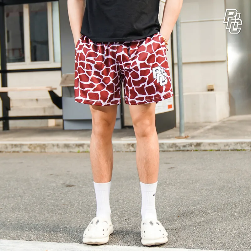 BKCXZICE Basketball Shorts Unisex Deer Pattern Series-2