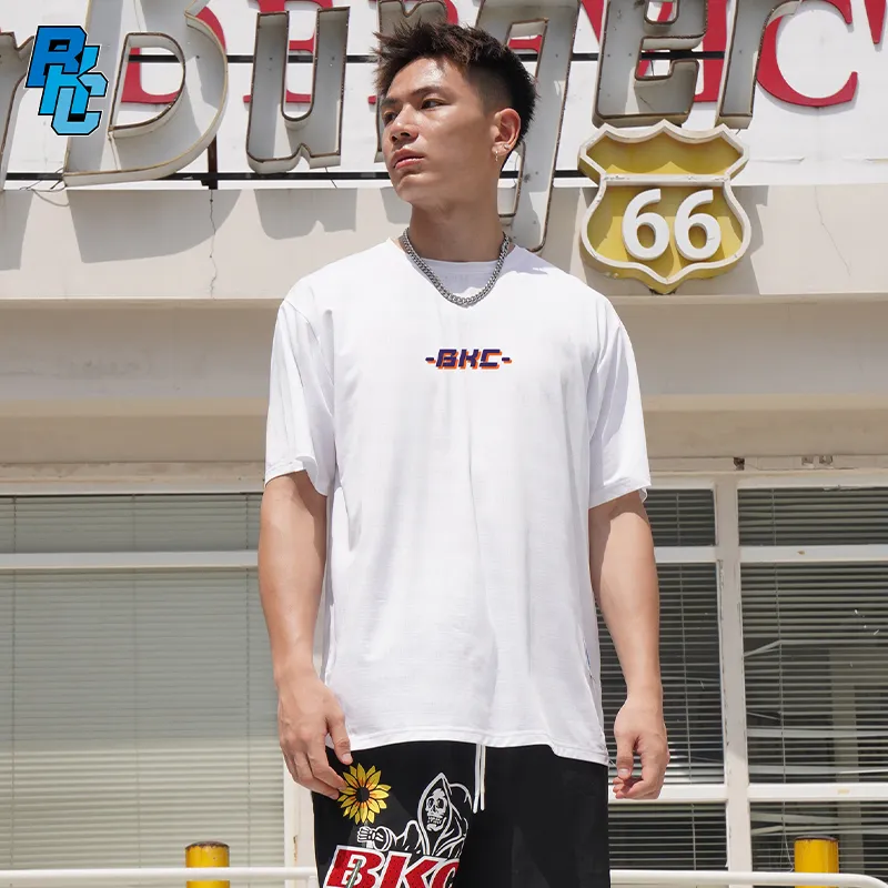 BKCXZICE Sports T Shirt Gradient Color Scheme Running Fitness Crew Neck Basketball Jerseys Unisex-50