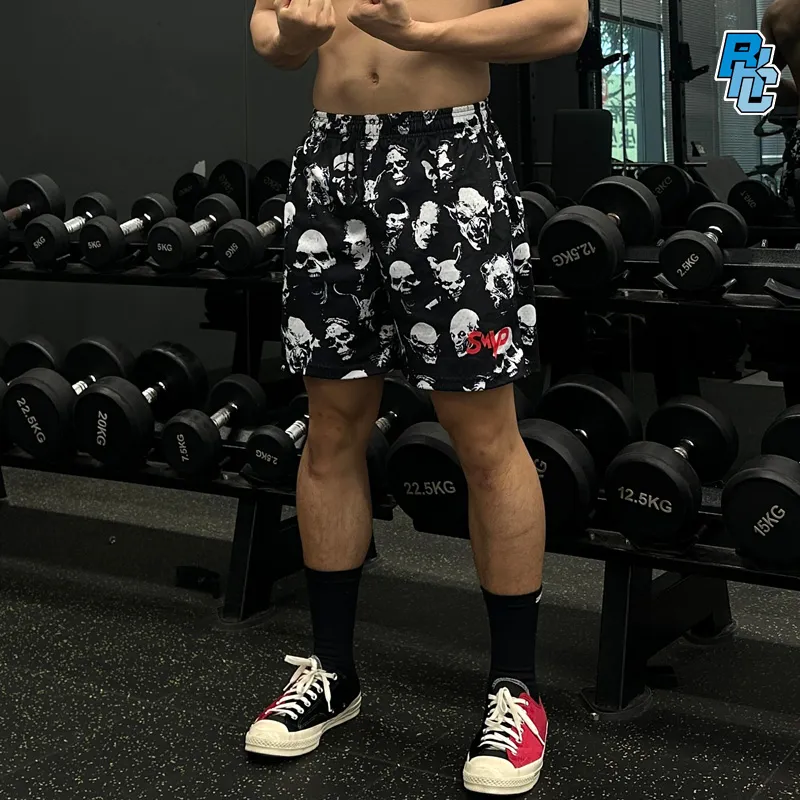 BKCXZICE Sports Shorts Men's Black-5