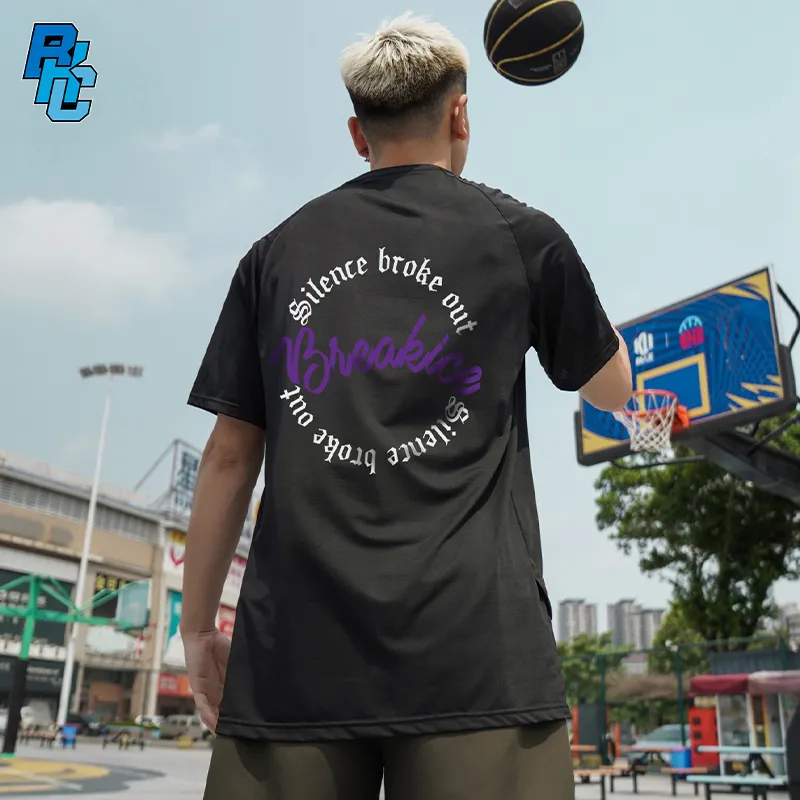 BKCXZICE T Shirt Loose Fit Breathable Basketball Jerseys Unisex-11
