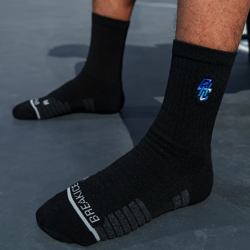BKCXZICE Track & Field Socks Terry Sole Elite Socks Unisex 4 Pack-19