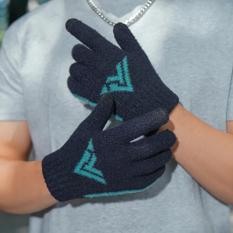 BKCXZICE Acrylic+Polyester+Elastane Sports Gloves Unisex-10