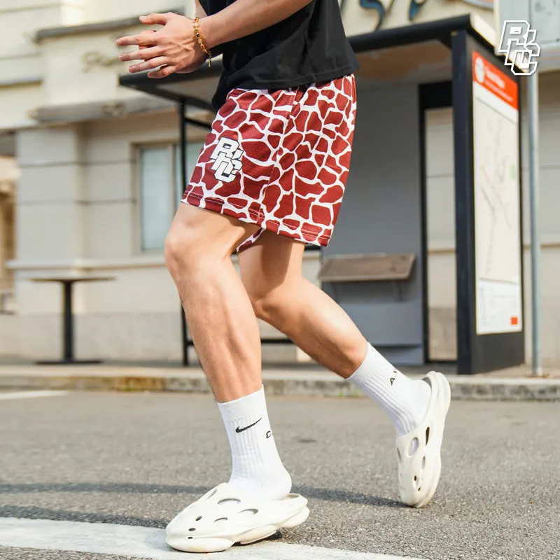 BKCXZICE Basketball Shorts Unisex Deer Pattern Series-3