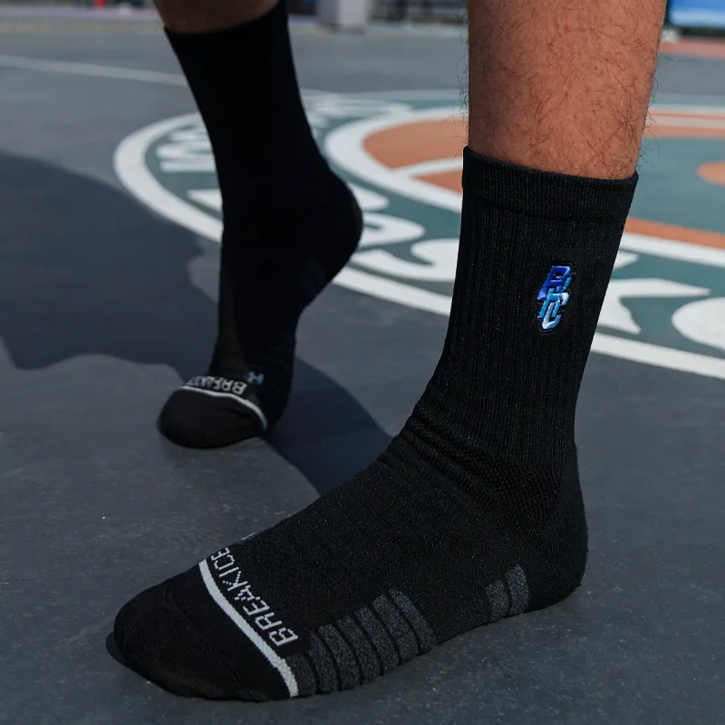 BKCXZICE Track & Field Socks Terry Sole Elite Socks Unisex 4 Pack-17