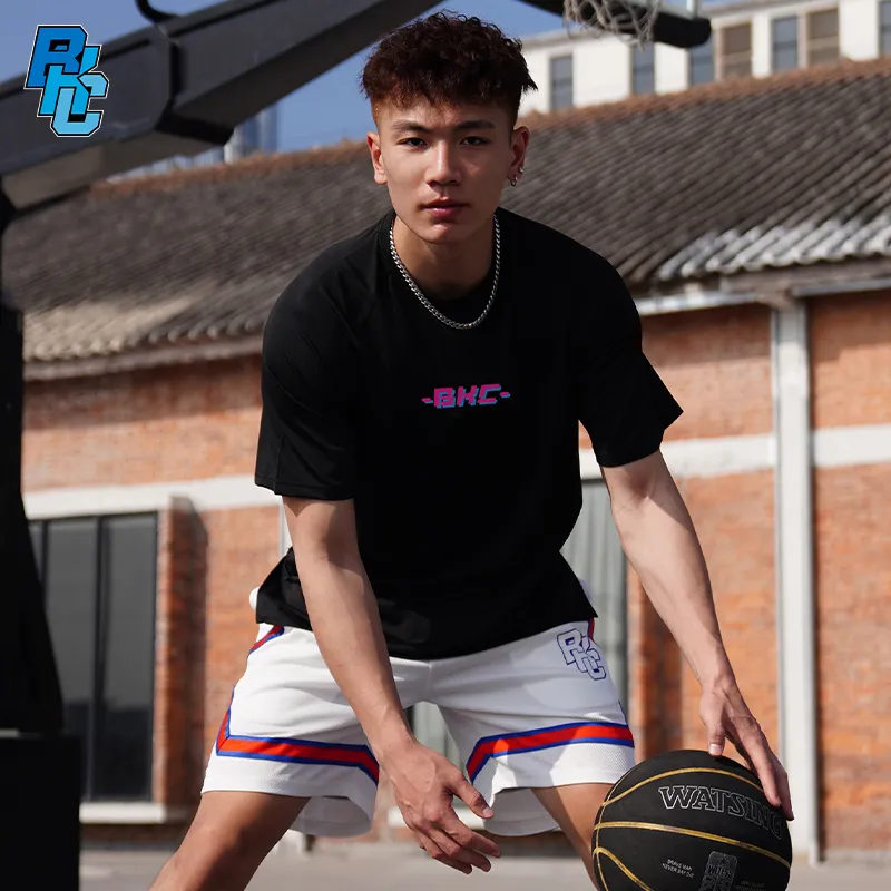 BKCXZICE Sports T Shirt Gradient Color Scheme Running Fitness Crew Neck Basketball Jerseys Unisex-15