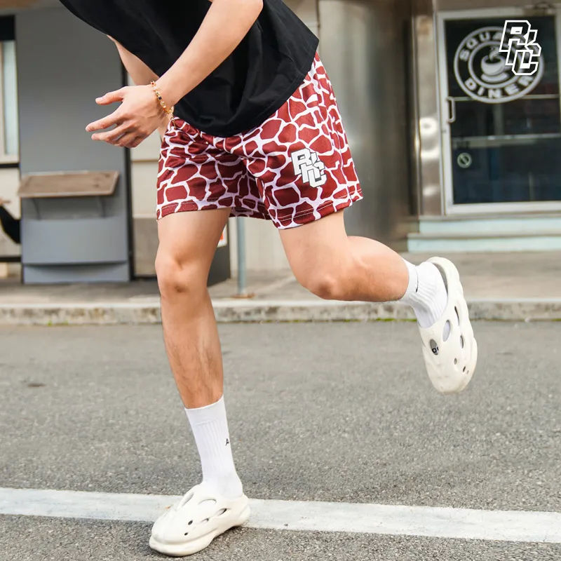 BKCXZICE Basketball Shorts Unisex Deer Pattern Series-4