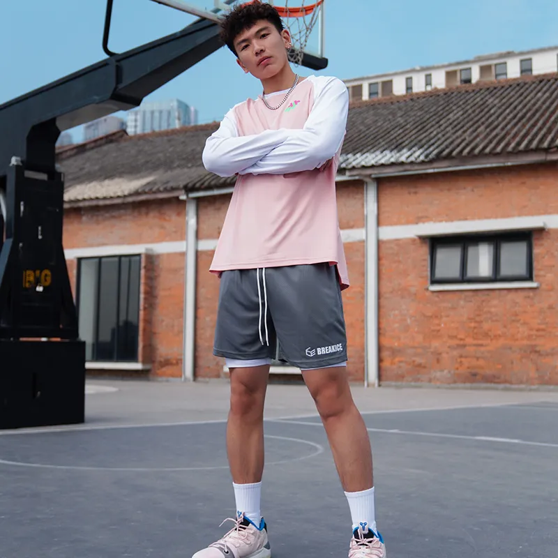 BKCXZICE Basketball Shorts Summer Quick Dry Breathable Knee Length Pants Unisex-7