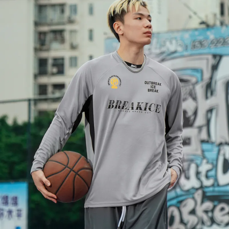 BKCXZICE Sports T Shirt Long Sleeved Men's-15