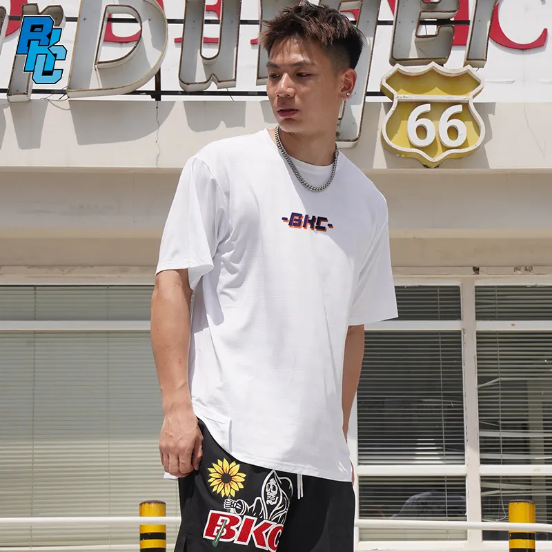 BKCXZICE Sports T Shirt Gradient Color Scheme Running Fitness Crew Neck Basketball Jerseys Unisex-49