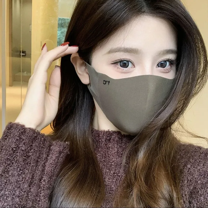 BKCXZICE Acrylic Elastane Face Masks Unisex-4