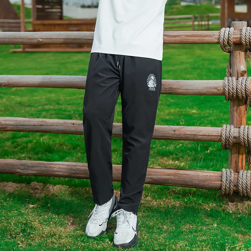 BKCXZICE Athletic Trousers Unisex Black-5