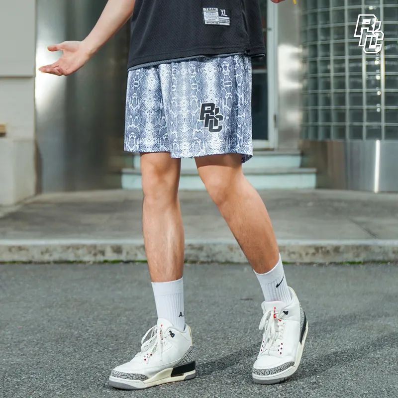 BKCXZICE Basketball Shorts Unisex Blue-2