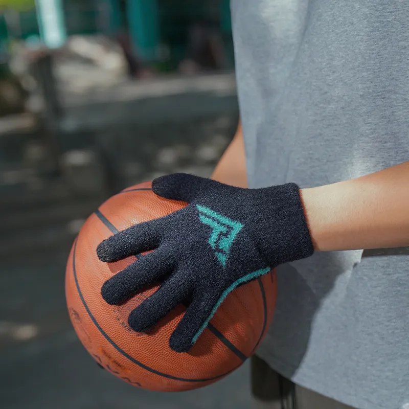 BKCXZICE Acrylic+Polyester+Elastane Sports Gloves Unisex-1