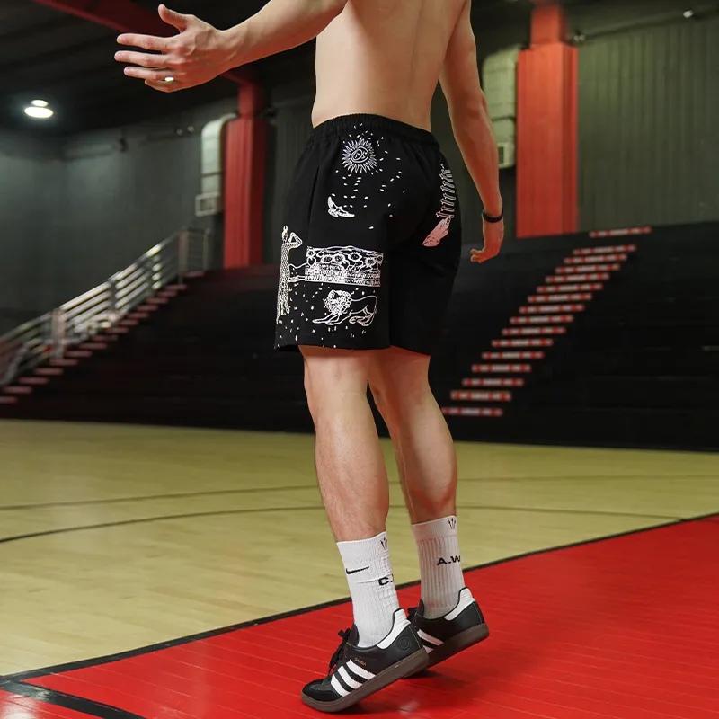 BKCXZICE Basketball Shorts Unisex-3