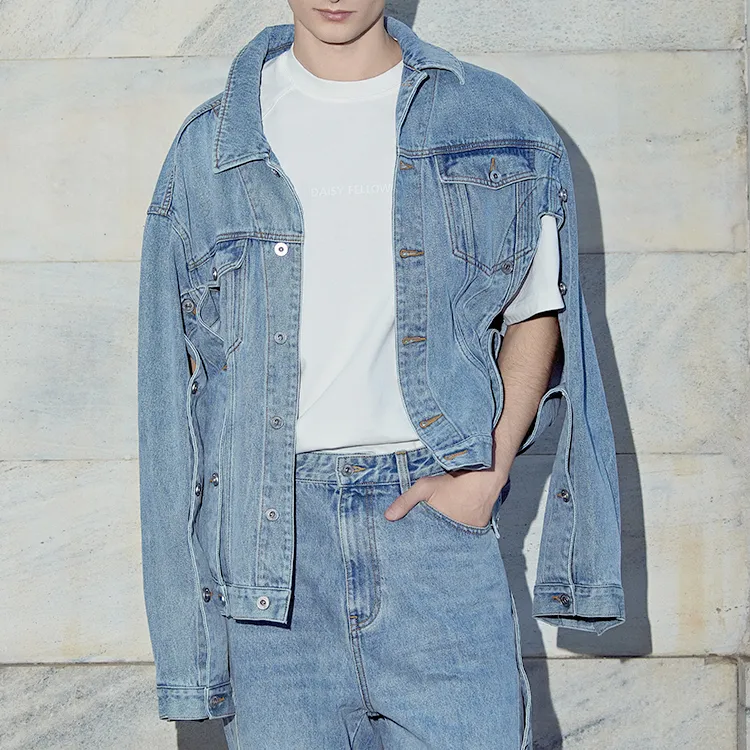 Daisy Fellowes Denim Jacket Unisex Denim Blue-5